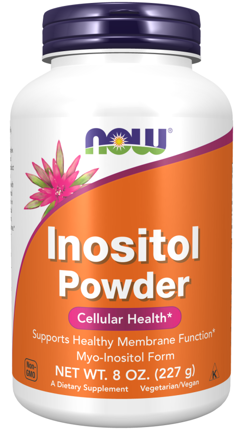 Inositol Powder Vegetarian - 8 oz. Bottle Front