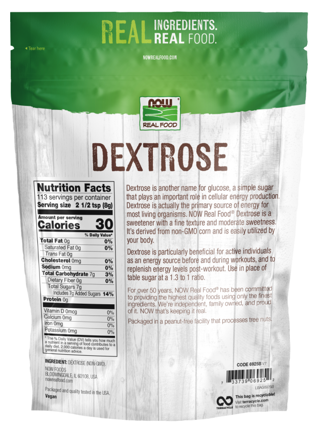 Dextrose - 32 oz. Back Bag