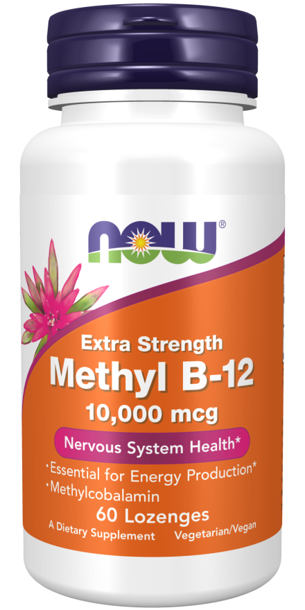 Methyl B-12 10,000 mcg - 60 Loz. bottle front
