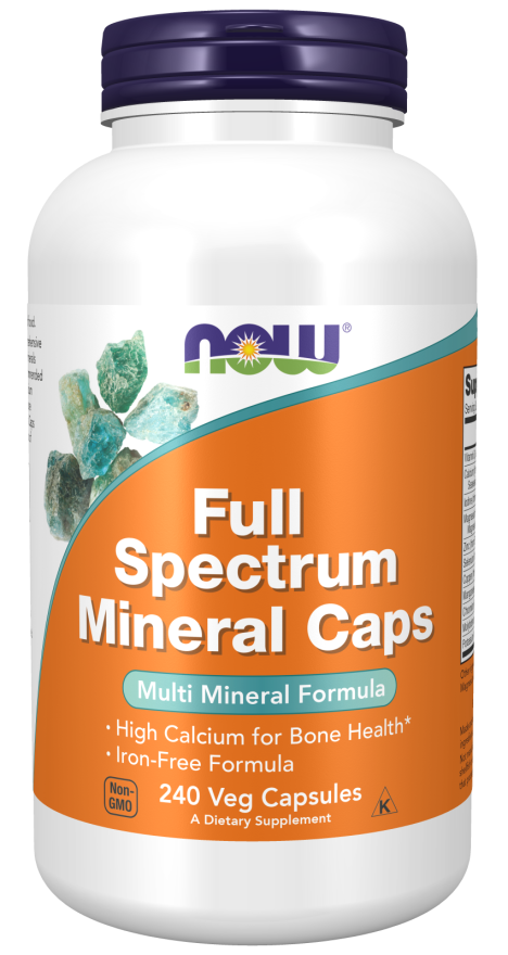 Full Spectrum Mineral Caps - 240 Veg Capsules Bottle 