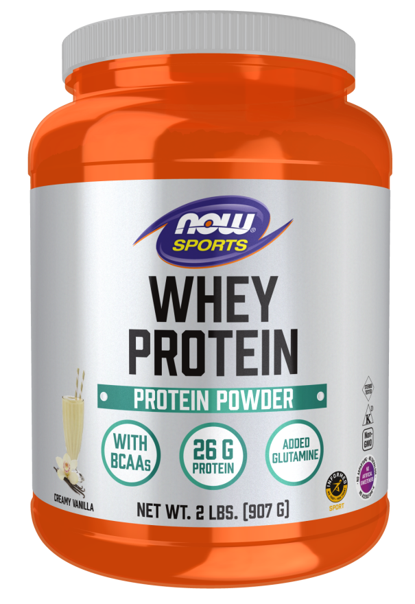 Whey Protein Ingredients Vanilla Whey Protein NOW Foods