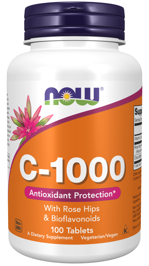 Vitamin C-1000 - 100 Tablets Bottle Front