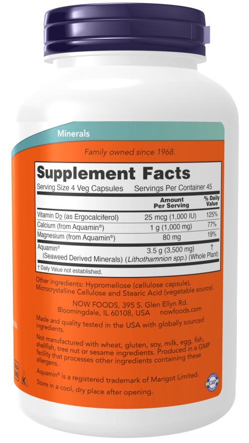 Red Mineral Algae | Joint Health Supplement | NOW