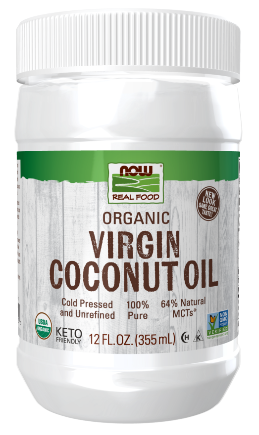 Organic Virgin Coconut Oil Cooking Oil Now Foods 