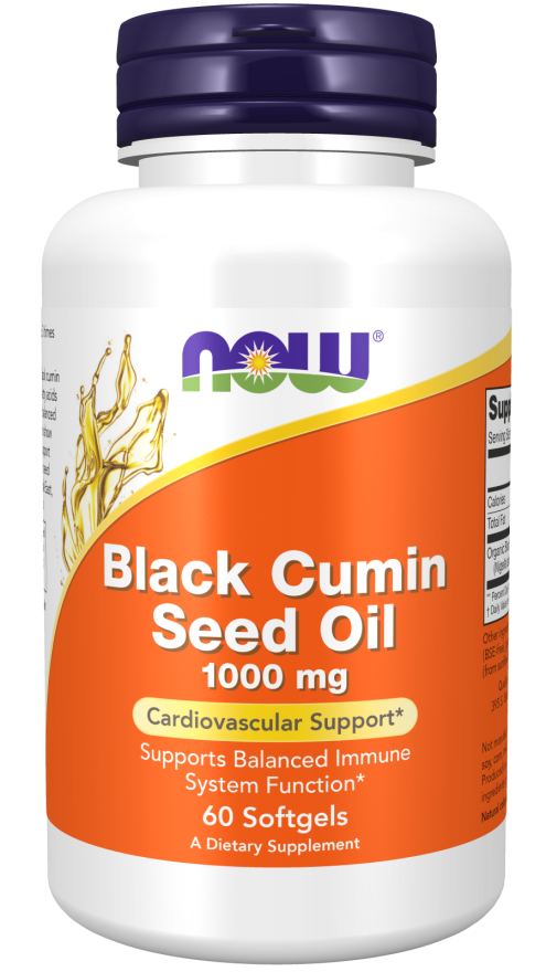 Black Cumin Seed Oil, Shop for NOW Black Seed Oil