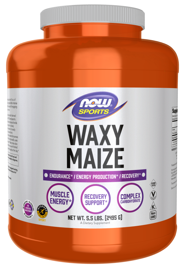 Waxy Maize Powder - 5.5 lbs. Bottle Front