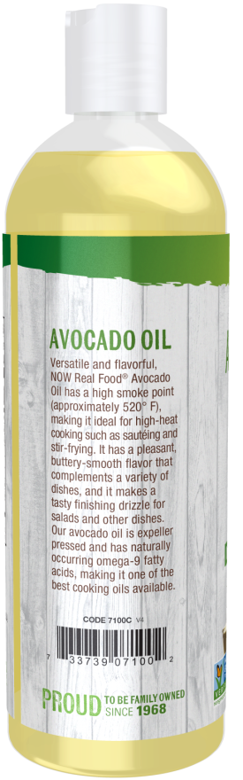 Avocado Cooking Oil in Plastic Bottle - 16 fl. oz. Bottle Left