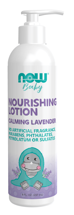 Nourishing Baby Lotion, Calming Lavender - 8 fl. oz. Bottle Front