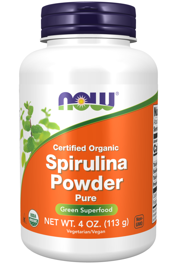 satelliet Gelijkmatig thuis Spirulina Powder | Green Superfood | NOW Supplements