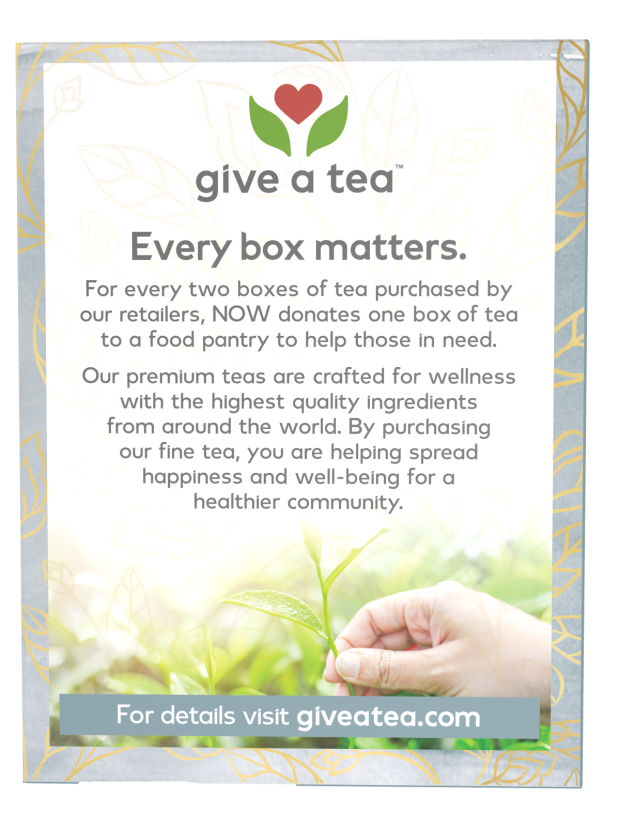 TLC™ Tea - 24 Tea Bags Box Back