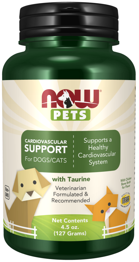 Cardiovascular Support for Dogs & Cats - 4.5 oz. Powder Bottle Front