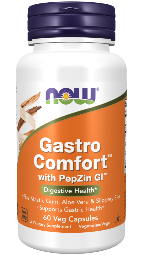 Gastro Comfort™ with PepZin GI™ - 60 Veg Capsules Bottle Front