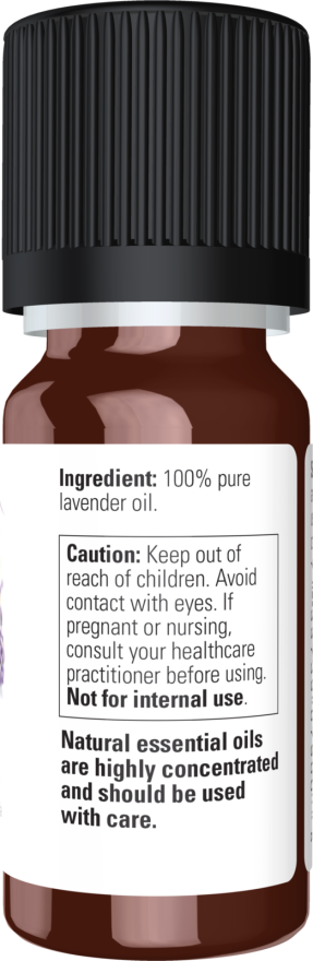 Lavender Oil - 1/3 fl. oz. Bottle Right