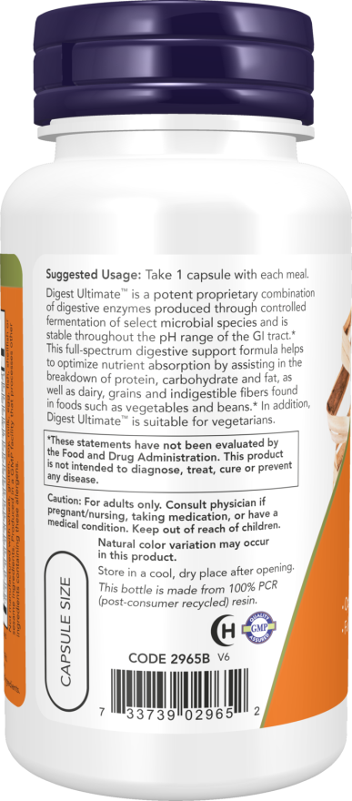 Digest Ultimate™ - 60 Veg Capsules Bottle Left