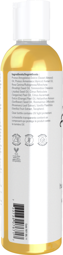 Refreshing Vanilla Citrus Massage Oil - 8 fl. oz. Bottle Left