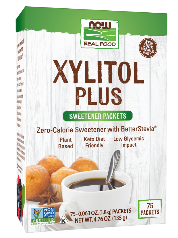 Xylitol Plus - 75 Packets Box Front