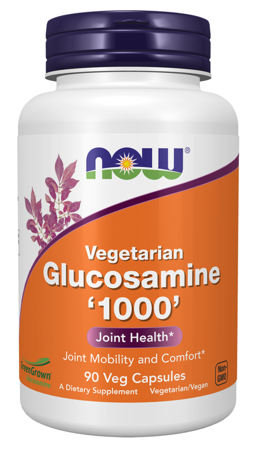 Glucosamine '1000' (Vegetarian) - 90 Veg Capsules Bottle Front