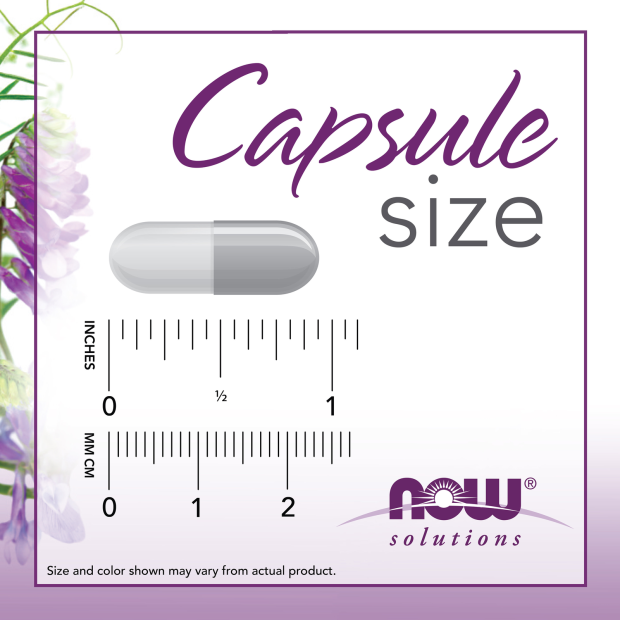 Hydration Rescue - 60 Veg Capsules Size Chart 1 inch