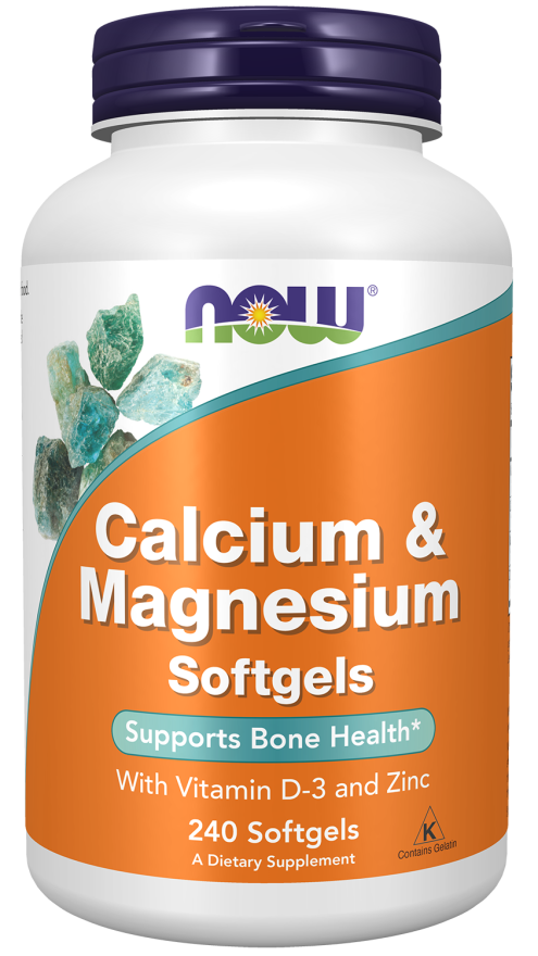 Calcium & Magnesium - 240 Softgels
