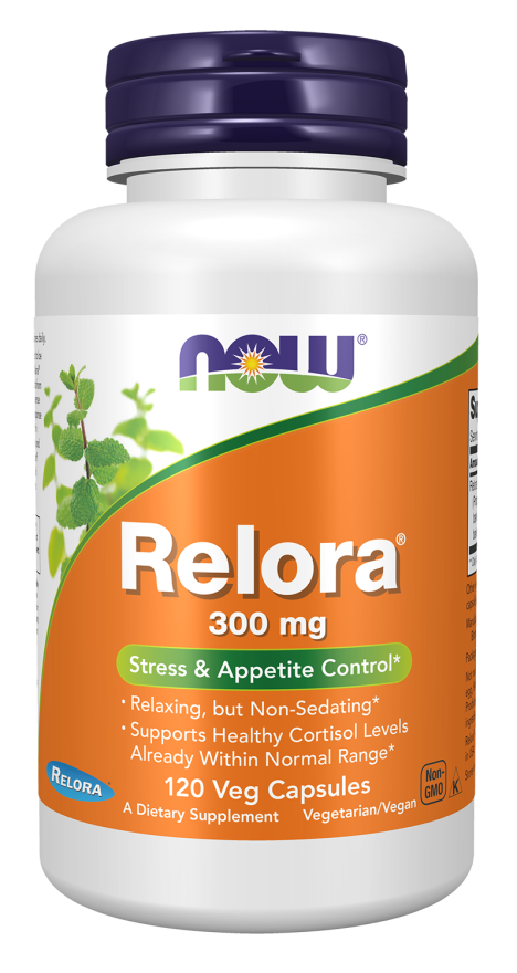  Relora™ 300 mg - 120 Veg Capsules Bottle