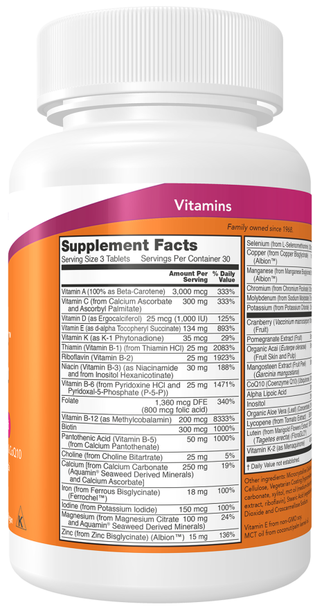 Eve™ Women's Multiple Vitamin - 90 Tablets Right