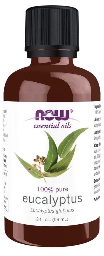 Eucalyptus Globulus Oil - 2 fl. oz. Bottle Front