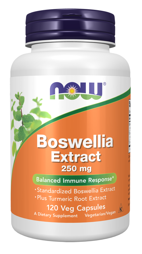 Boswellia Extract 250 mg - 120 Veg Capsules Bottle Front