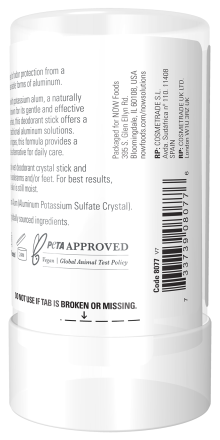 Nature's Deodorant Stick (Stone) - 3.5 oz. Left