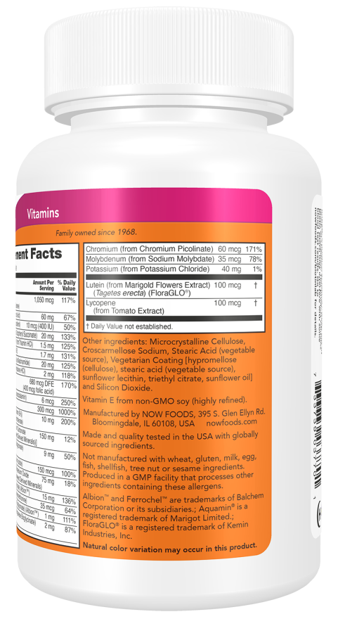 Daily Vits™ - 100 Tablets Bottle Left