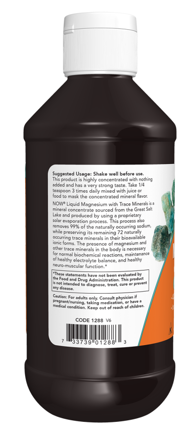 Liquid Magnesium - 8 fl. oz. Bottle Left