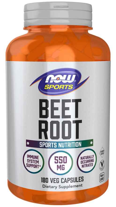 Bottle of Beet Root - 180 Veg Capsules Bottle Front