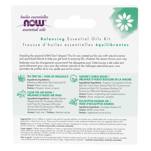 Seasonal Changes Balancing Essential Oils Kit