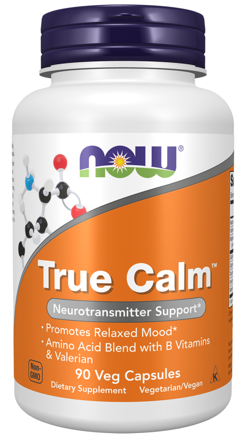 True Calm™ - 90 Veg Capsules Bottle Front