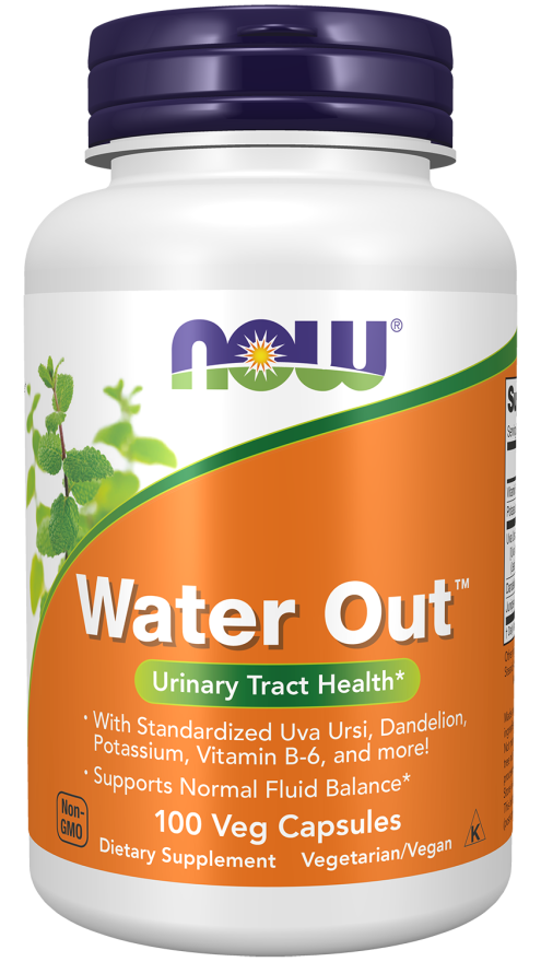 Water Out™ - 100 Veg Capsules Bottle Front