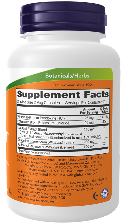 Water Out™ - 100 Veg Capsules Bottle Right