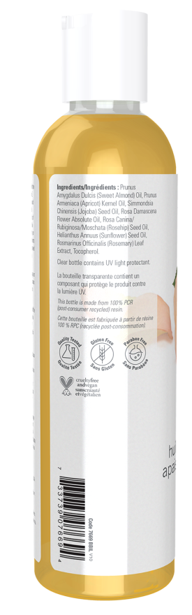 Tranquil Rose Massage Oil - 8 fl. oz. Bottle Left