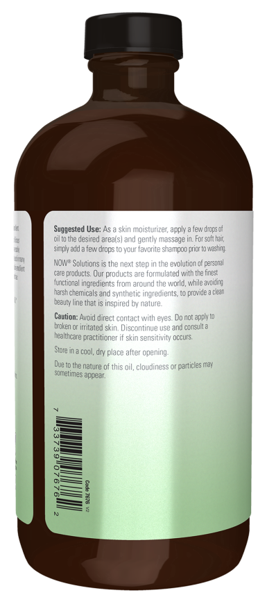 Castor Oil, Organic Bottle Left