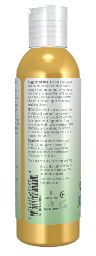 Jojoba Oil, Organic - 4 fl. oz. Bottle Left