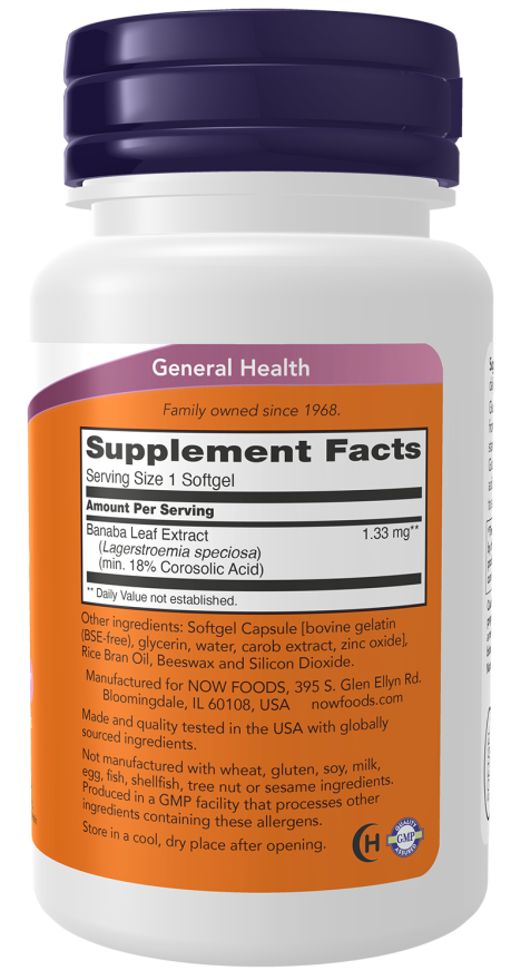 GlucoFit&reg; - 60 Softgels Bottle Right
