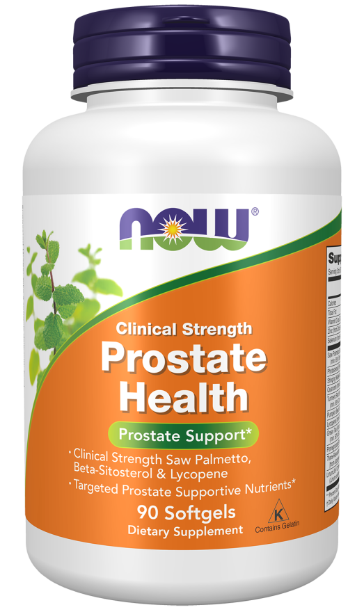 Prostate Health Clinical Strength - 90 Softgels Bottle Front