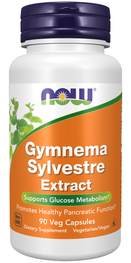 Gymnema Sylvestre 400 mg - 90 Veg Capsules Bottle Front