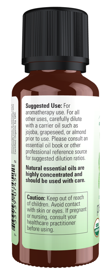 Peppermint Oil, Organic - 1 fl. oz. Bottle Left