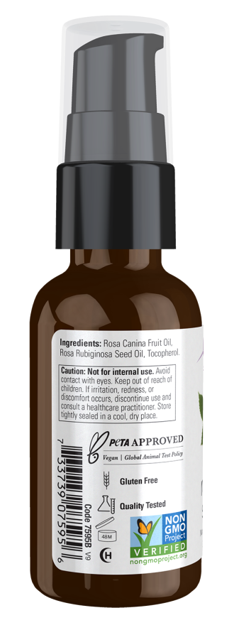 Rose Hip Seed Oil - 1 fl. oz. Bottle Left
