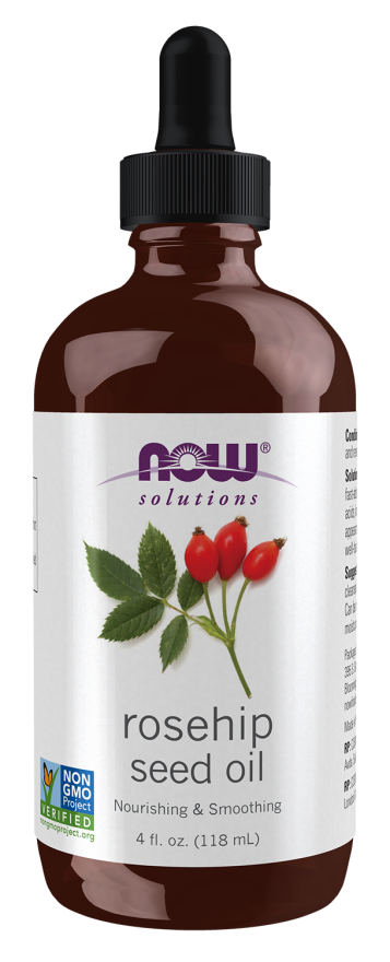 Rose Hip Seed Oil - 4 oz. Bottle Front