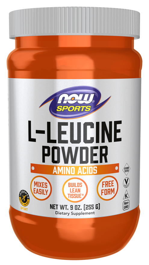 L-Leucine Powder - 9 oz. Bottle Front