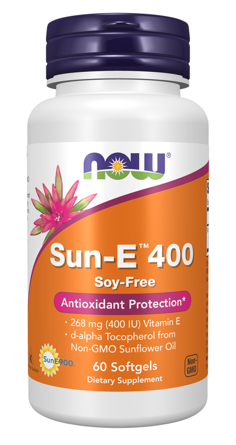 Sun-E™ 400 - 60 Softgels Bottle Front