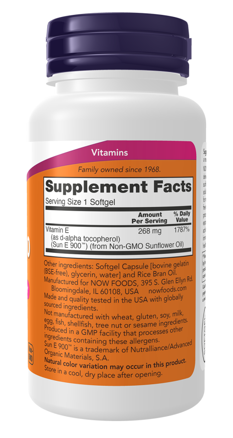 Sun-E™ 400 - 60 Softgels Bottle Right