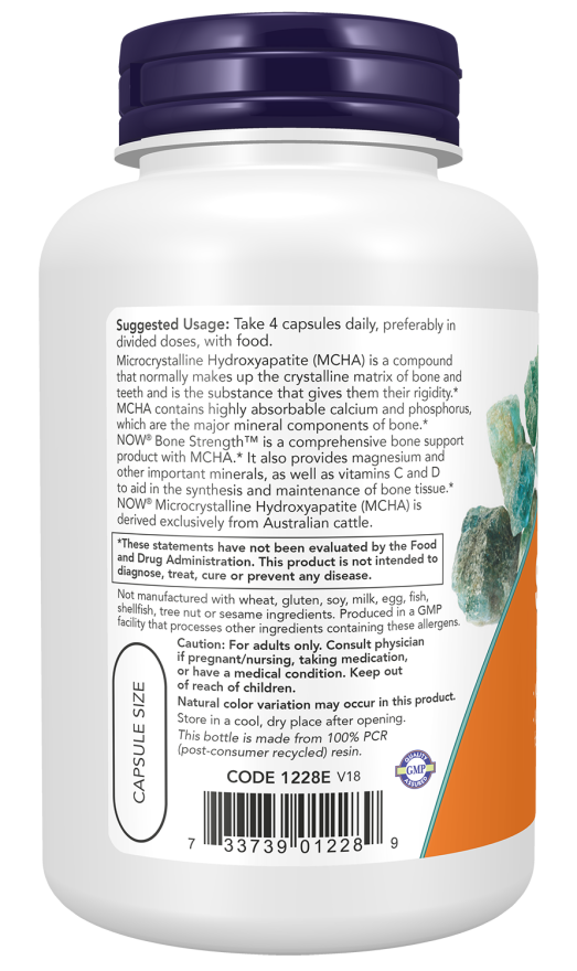 Bone Strength™ - 120 Capsules Bottle Left