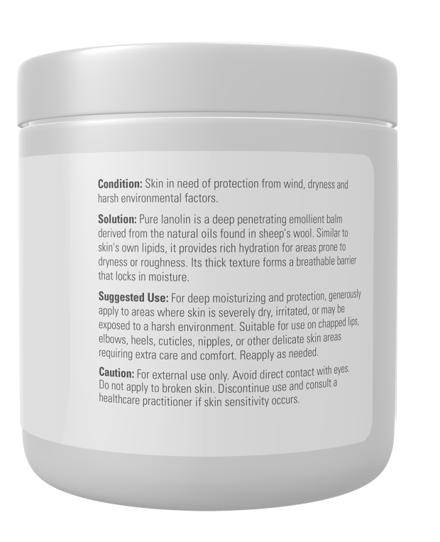 Pure Lanolin - 7 oz. Jar Right