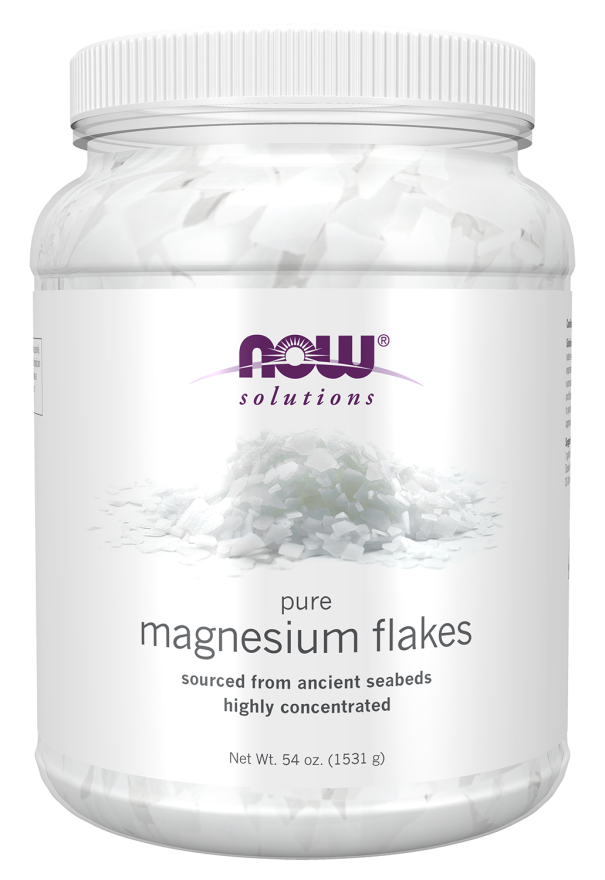 Magnesium Flakes - 54 oz. Bottle Front